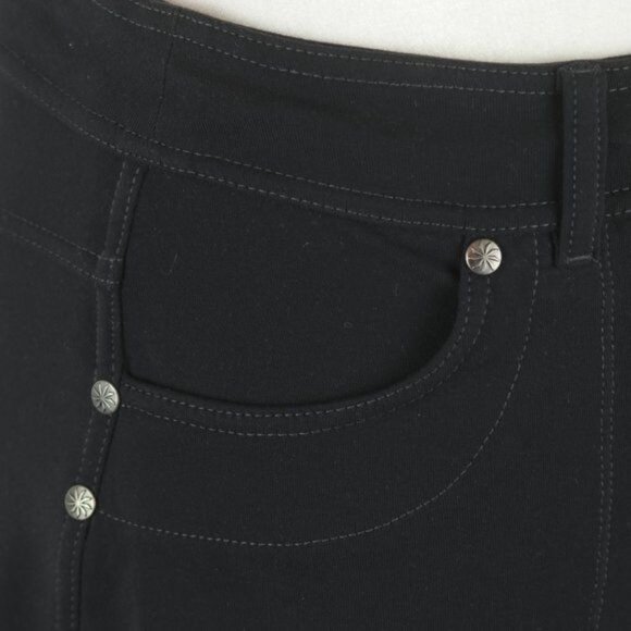 Athleta Bettona Women's Extra Small Black Knit Pull On Mid Rise Casual Skort - Picture 7 of 11